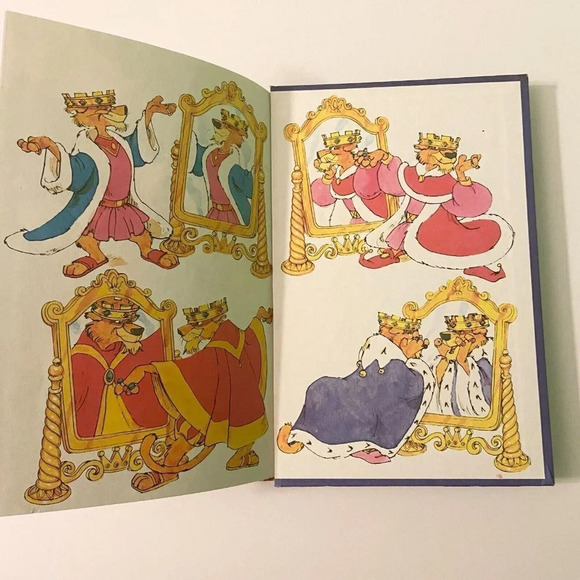 Vintage 1975 The Emperors New Clothes Disney World of Reading Book HC - Picture 12 of 14